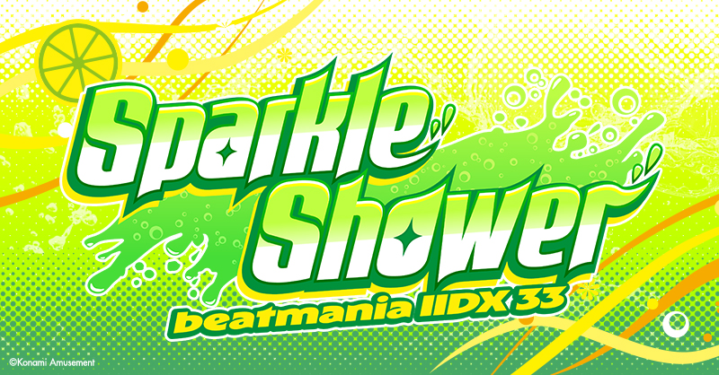 beatmania IIDX 33 Sparkle Shower artwork